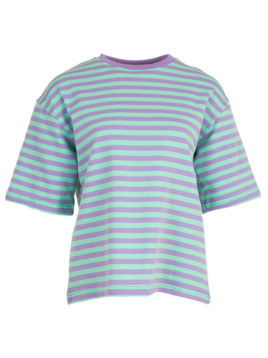 Azzurro Top A-9170- Lilac/Blue