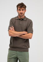 Butcher of blue Polo Knitted Ripley M2616001 - 708 dk. granite