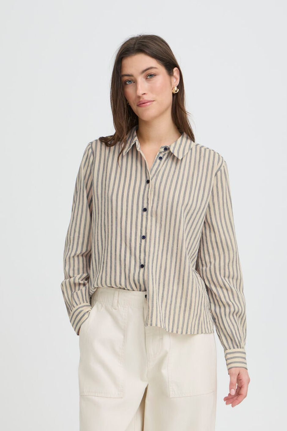 B.Young Blouse BYGABY 20818448 - Medieval Blue
