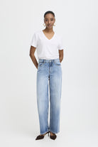 B.young Broek BYKYJLA 20816178 - 200461 Mid Blue Denim