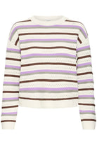 B.Young Trui BYNAJO 20818459 - Birch Multi Stripe