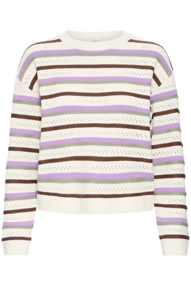B.Young Trui BYNAJO 20818459 - Birch Multi Stripe