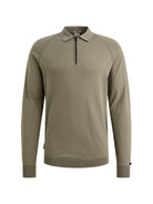 Cast iron Half Zip Trui CPS2602823 - 6478 Dried Sage
