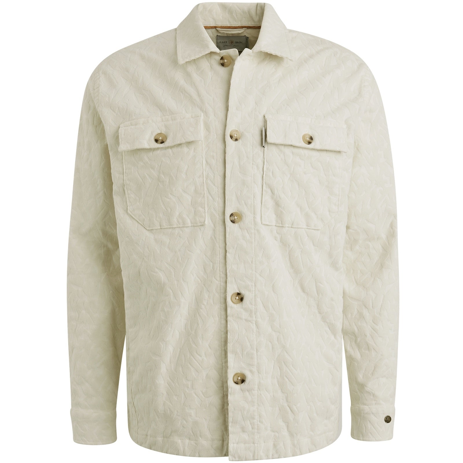 CAST IRON Overshirt CSI2509227 - 9001 Vaporous Grey