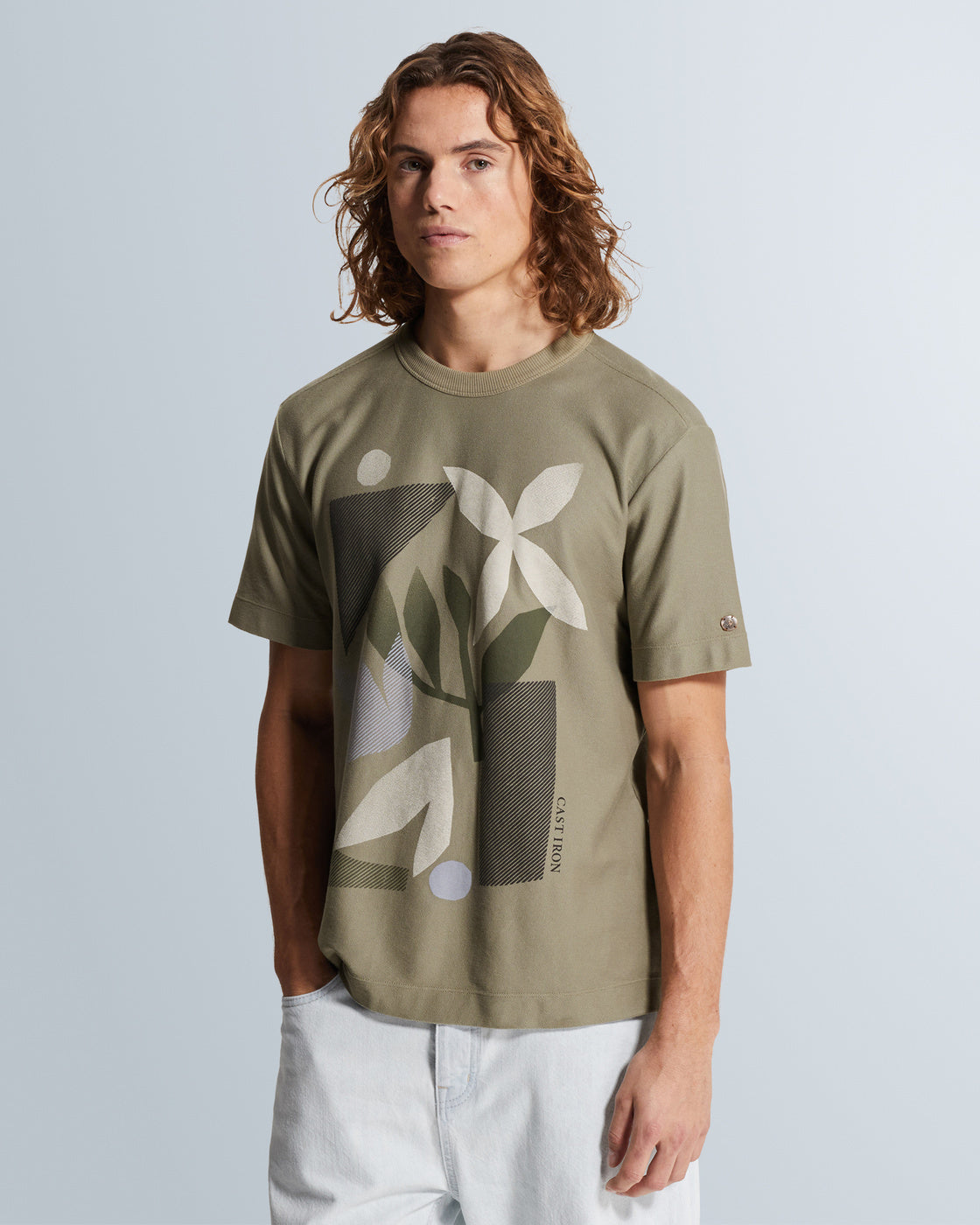 Cast Iron T-Shirt CTSS2602509 - 6478 Dried Sage