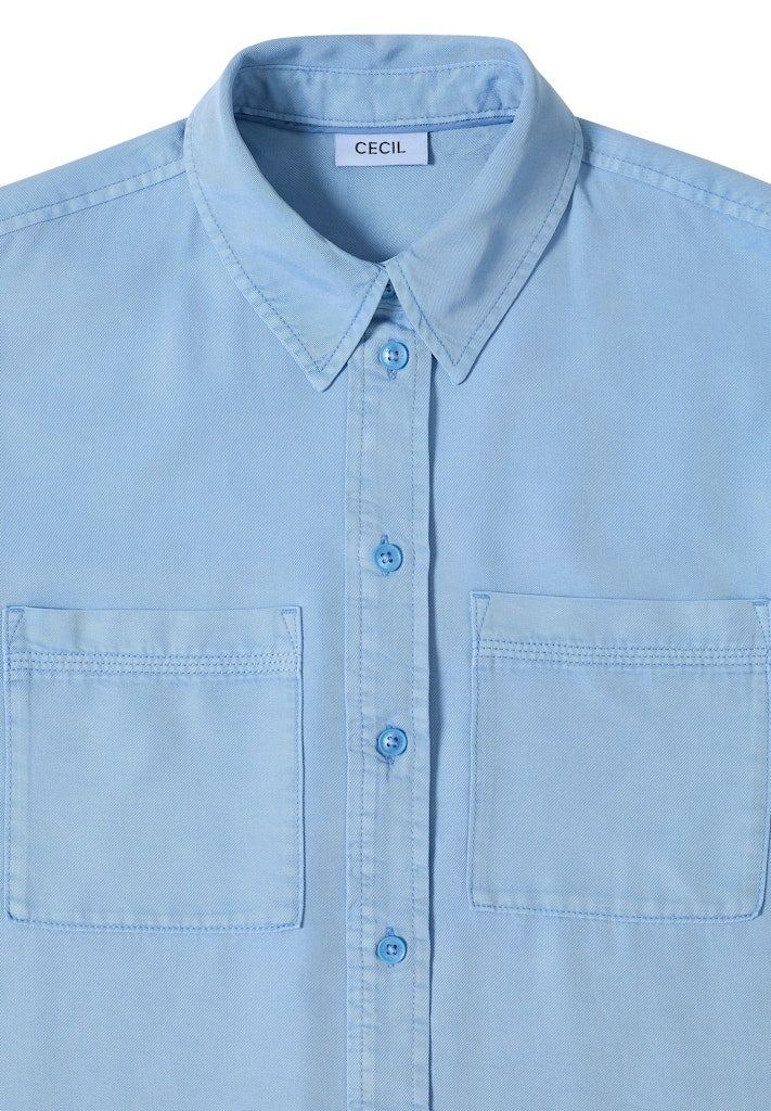 Cecil Blouse 346379 - 17410 Cloud Blue 