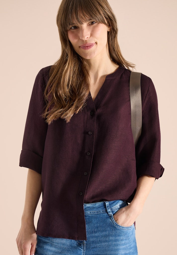 Cecil Blouse B346248 - 17309 Rich Burgundy