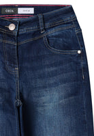 Cecil Bootcut Jeans Toronto B379257 - Dark Blue Wash