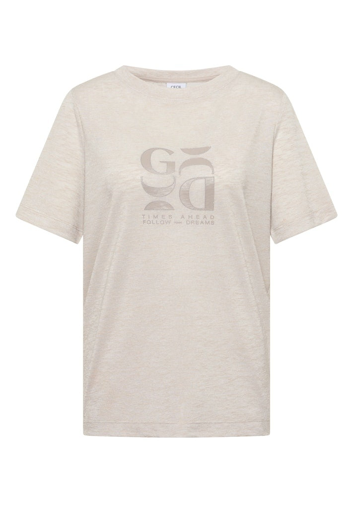Cecil Shirt 324469 - 37307 Macadamia Beige