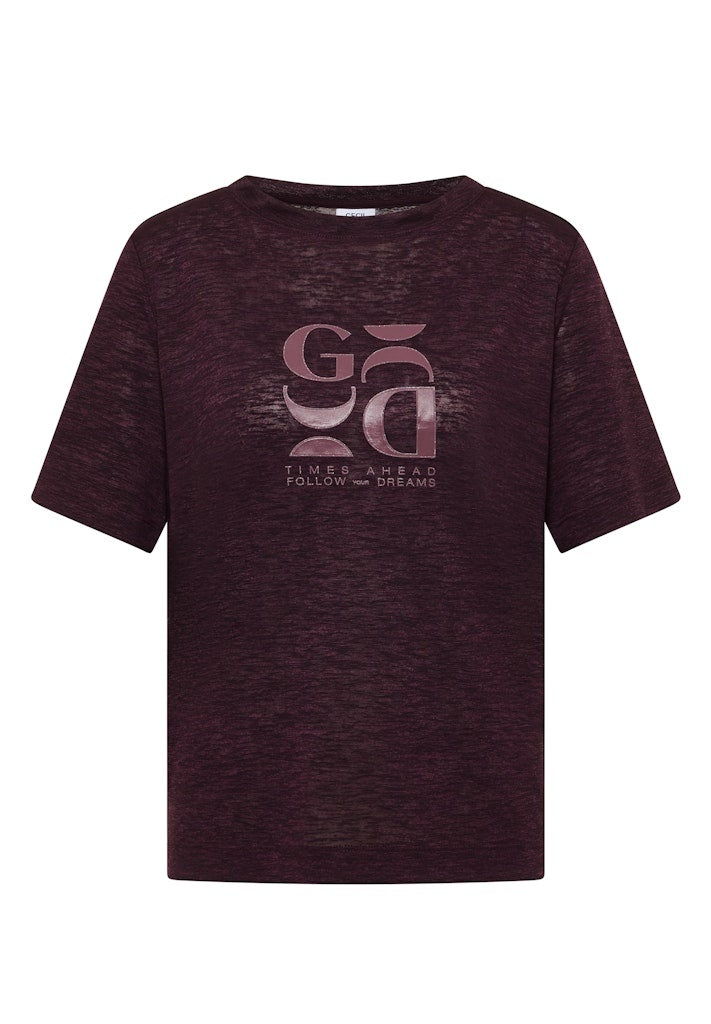 Cecil Shirt 324469 - 37309  Rich Burgundy