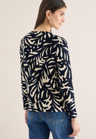 Cecil Shirt Print Boatneck 324560 - 25512 Universal Blue