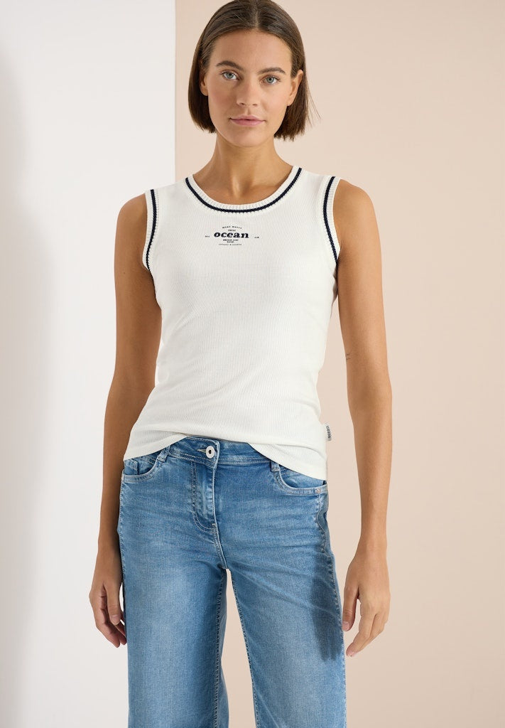 Cecil Top B325032 - 33474 Vanilla White