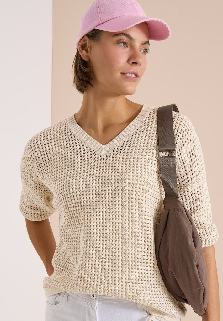 Cecil Trui B303864 - Pearl Beige