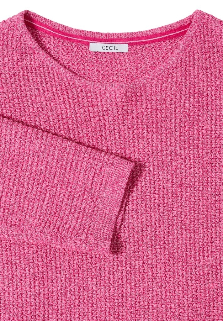 Cecil Trui Driekwart Mouw Dolman 303813 - 27492  Beetroot Pink