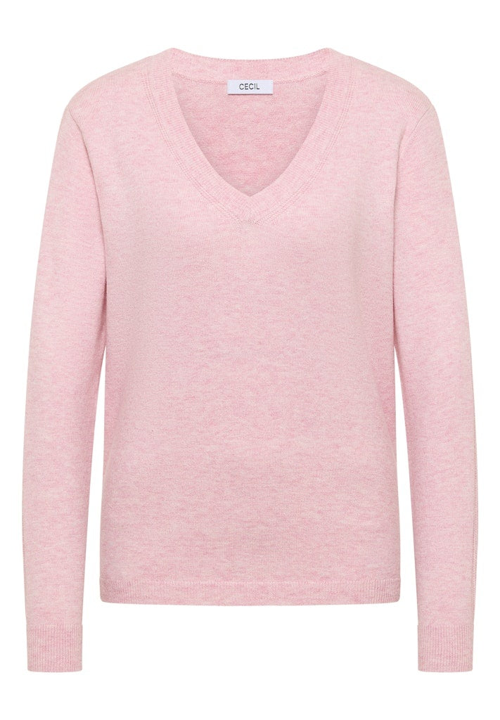Cecil Trui V-Neck B303545 - 17331 Blossom Glow Melange