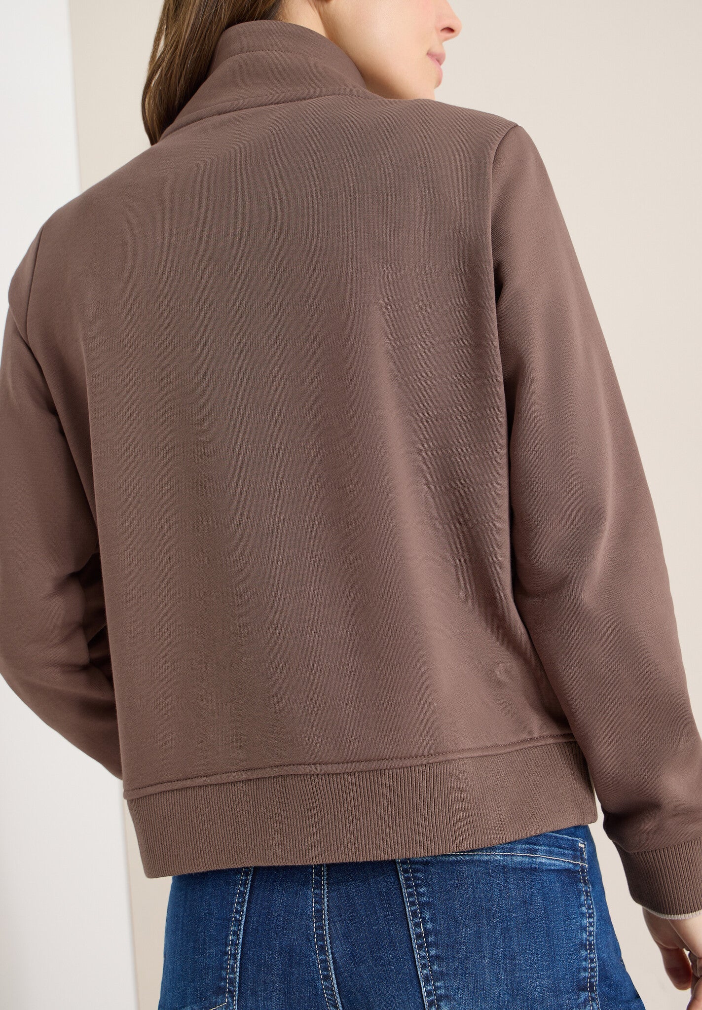 Cecil  Vest Welt Pocket 254116 - 27570 Urban Taupe