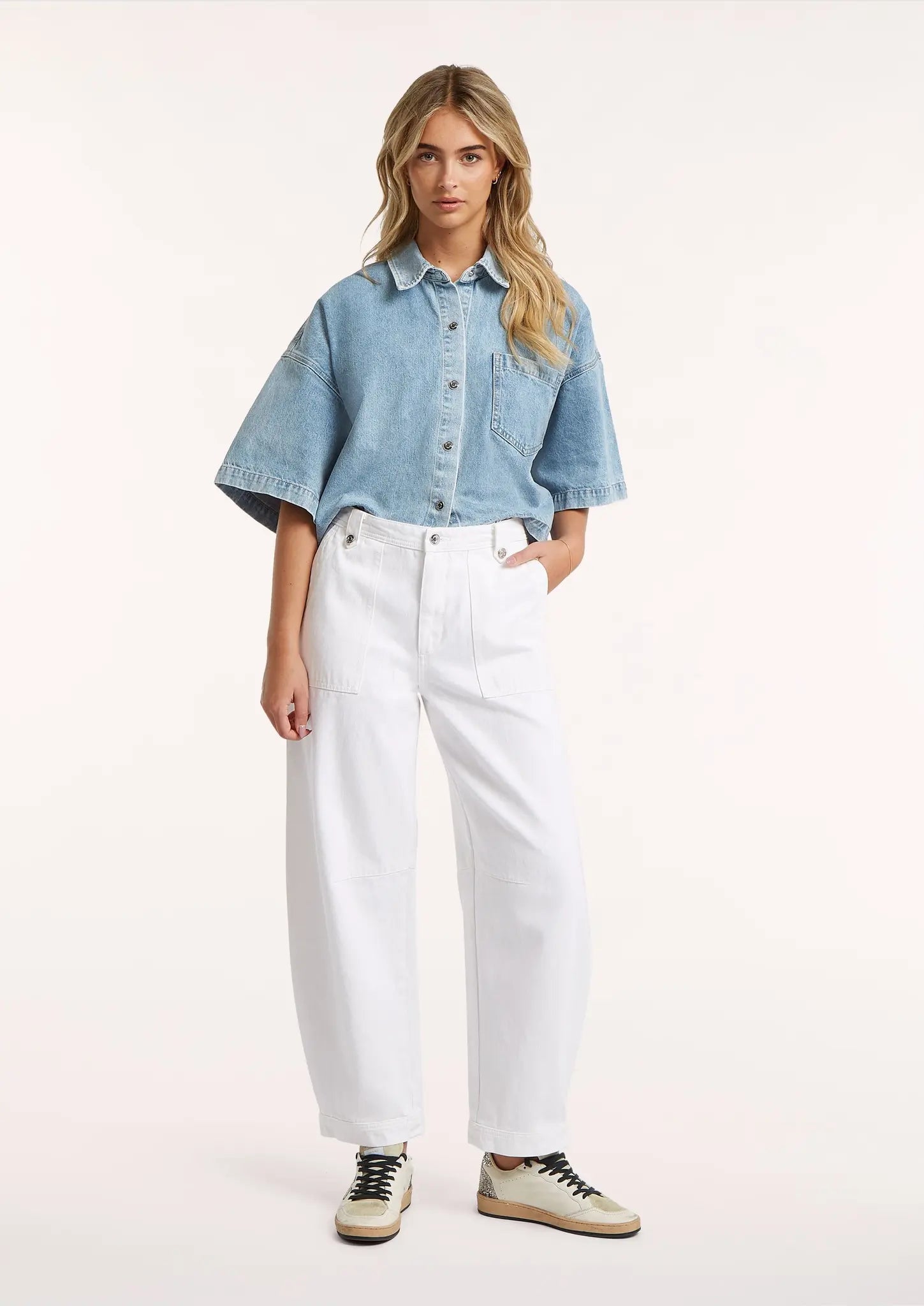 Circle Of Trust Barrel Jeans Loren SS26_49_ - 1235 Fresh White