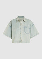 Circle of trust Denim Blouse Denver S26_20_ - 3282 Carribean Blue Wash