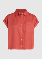 Circle Of Trust Top Kelly SS26_26_ - 1516 Mineral Red