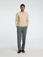 Crewneck Trui SLHBERG 16074682 - Oatmeal