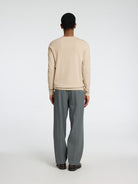 Crewneck Trui SLHBERG 16074682 - Oatmeal