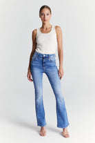 Cup of Joe Flared Jeans Matilda - Medium Blue