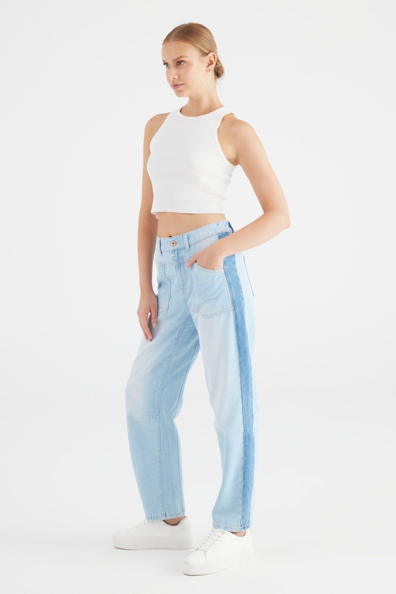 Cup Of Joe Jeans Arc Selena - Contrast Side