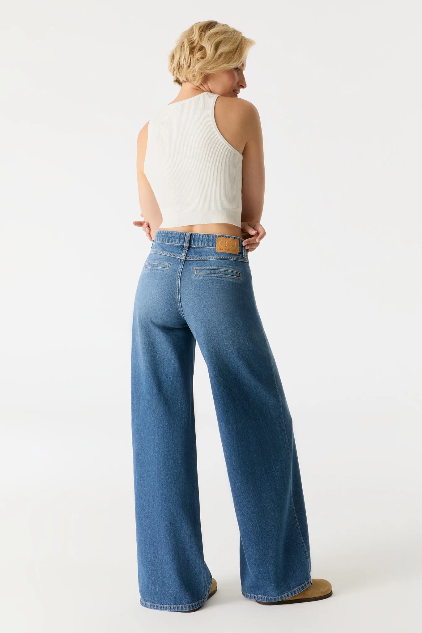 Cup of Joe Jeans Hazel Medium Blue - Medium Blue