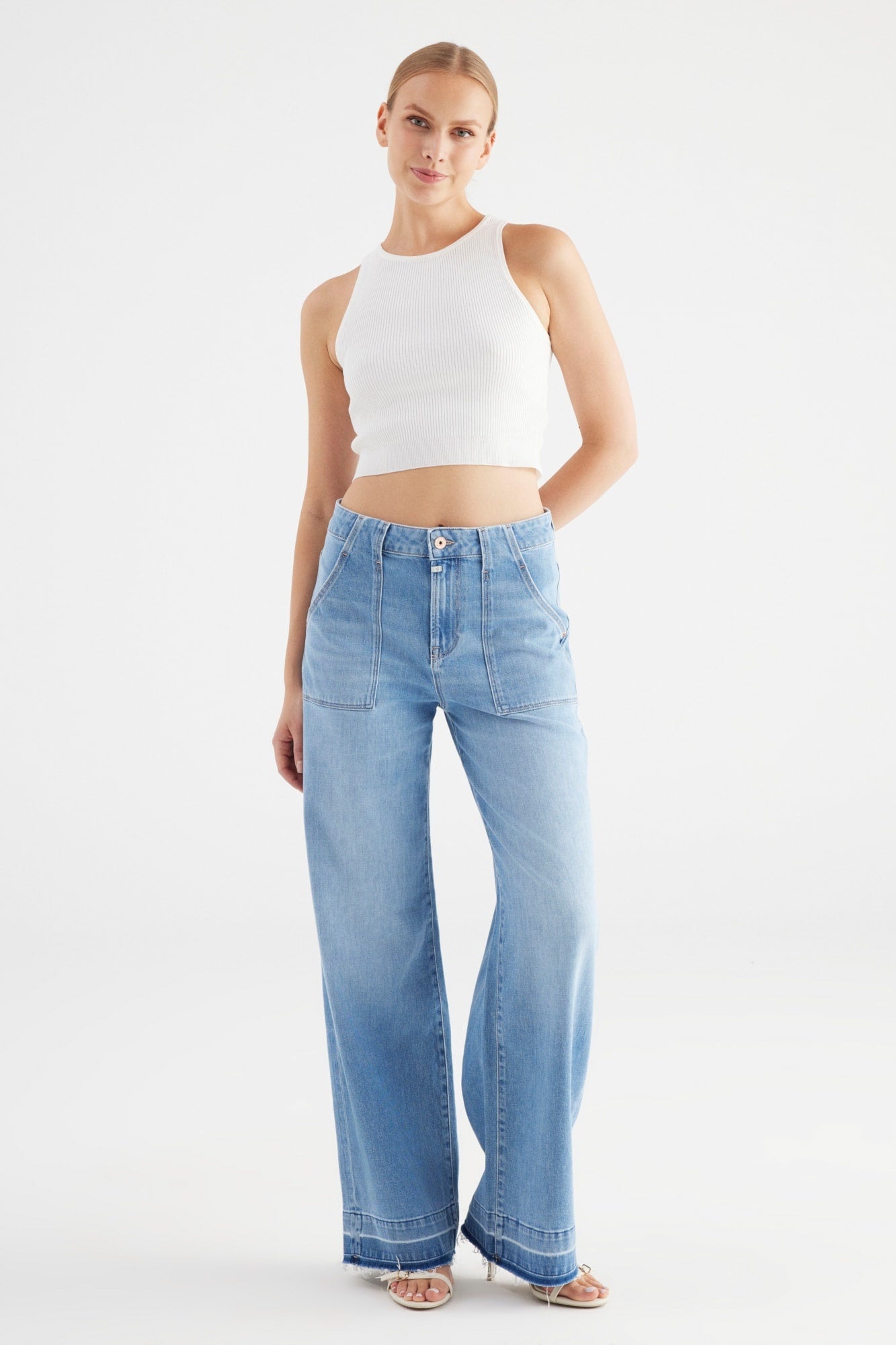 Cup of joe Wide Jeans Lulu - Fancy bottum