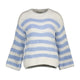 Off-white/Light blue