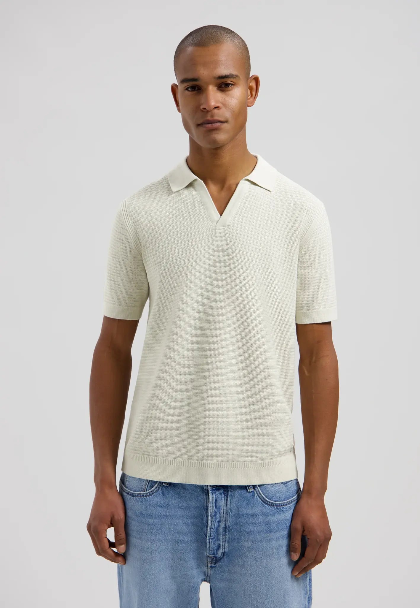Dstrezzed Polo Kostas 421018 - 107 Silver Birch