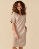 FOS Fashion  Jurk - Danielle 7710  - 220 Beige