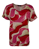 FOS Fashion Top - Bella 7738  - 640 Fuchsia