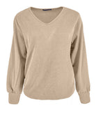 FOS Fashion Top Rib 7661 Bella - 220 Beige