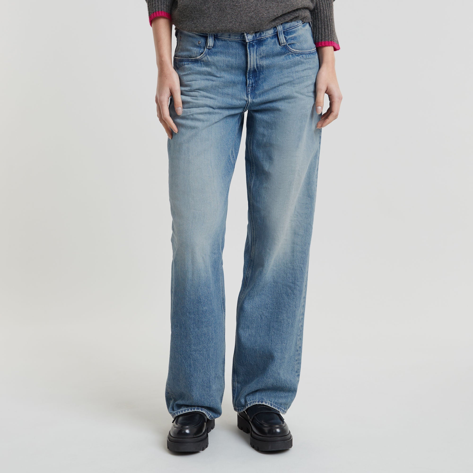 G-Star Loose Fit Jeans Judee D22889-D436-C947 - C947 Sun Faded Air Force Blue 