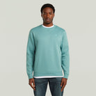 G-star Sweater D16917-C235 - H868 Mineral Blue