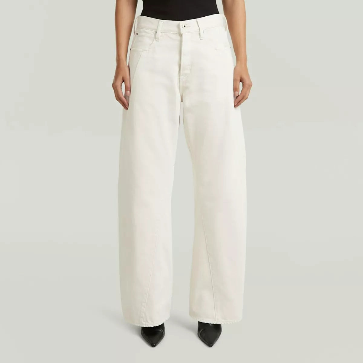 G-Star Wide Leg Jeans Contor D27690-D300 - G377 Ecru