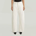 G-Star Wide Leg Jeans Contor D27690-D300 - G377 Ecru