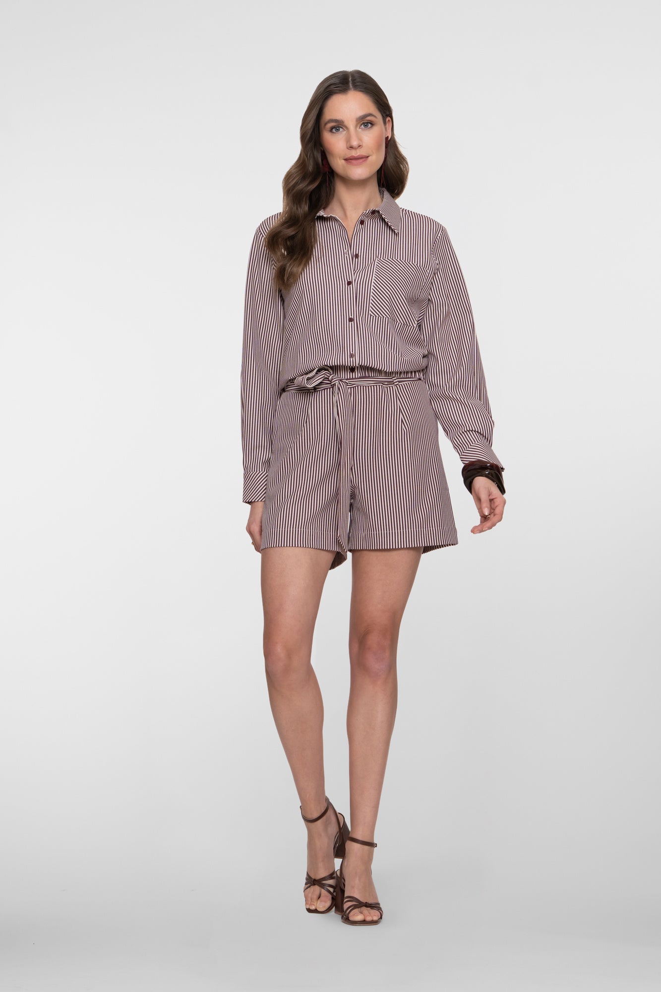 Geisha Short 61208-20 - 718 Ecru/Cherry