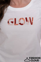 Geisha T-Shirt 62084-41 - 10 Off-White/Light Pink