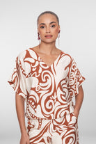 Geisha Top 63435-26 - 760 Ecru/Tabacco