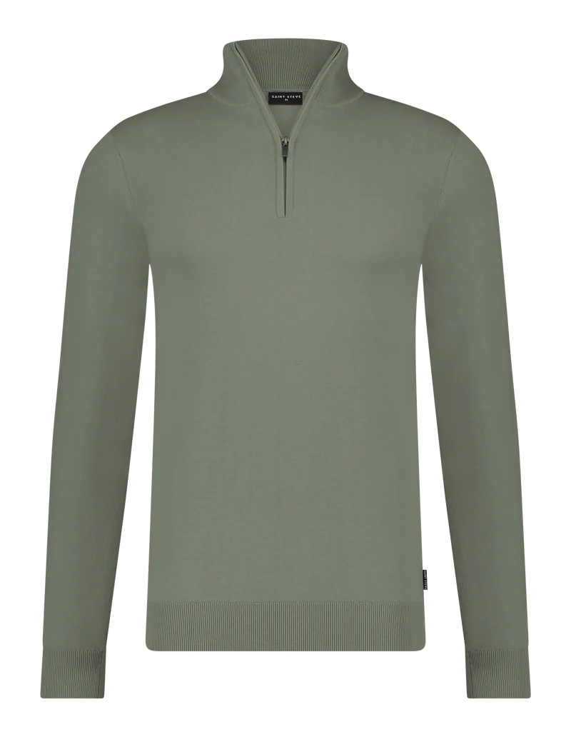 Half-Zip Trui 19480 - 60021 Leaf Green