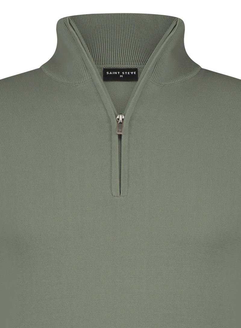 Half-Zip Trui 19480 - 60021 Leaf Green