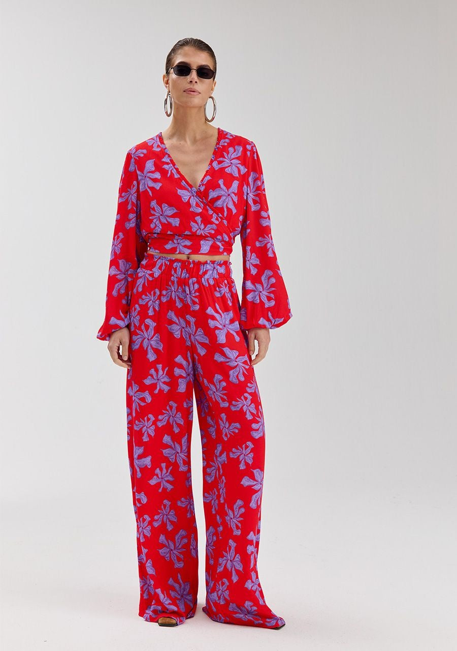 Harper And Yve Blouse Flora SS6P609 - 628 Wild Rose