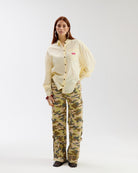 Harper and Yve Blouse SS6C600 - 717 Yellow Stripe