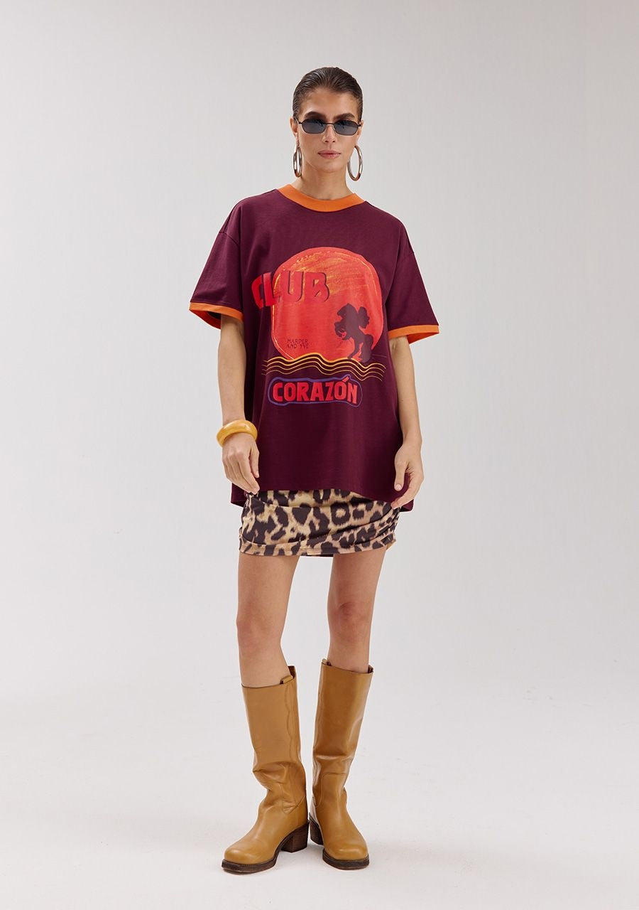 Harper And Yve T-Shirt SS6Y307 - 930 Winetasting