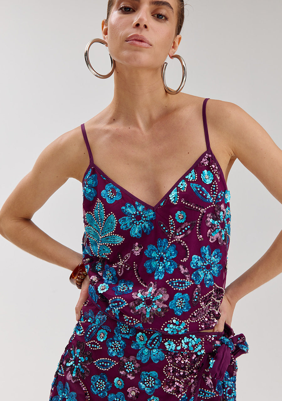 Harper And Yve Top ROMY HS6P411 - 938 Cassis Blue