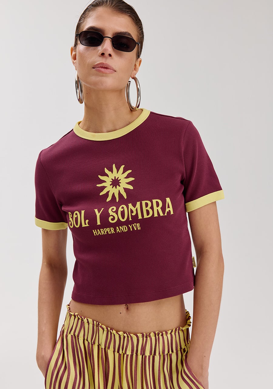 Harper And Yve Top SOMBRA HS6Y309 - 937 Cassis