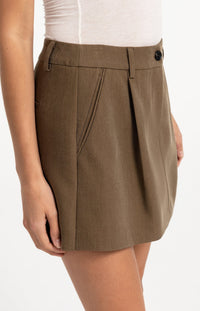 YAYA Skort 01-321044-608 - 90617 Teak Brown