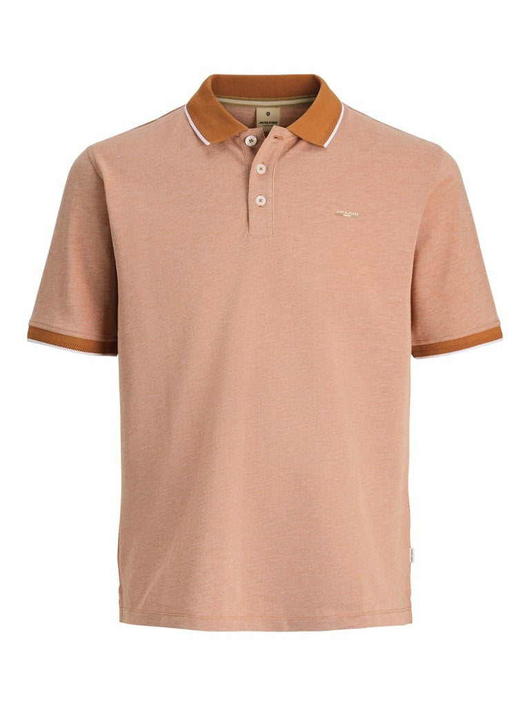 Jack & Jones Polo JPRBLUALVES 12274681 - Amber Brown